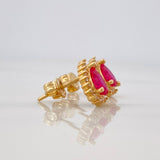 Topos Halo Gota 2g / 7.45mm Oro Amarillo 18K