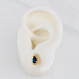Topos Halo Gota 2.1g / 7.45mm Oro Amarillo 18K