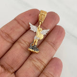 Dije San Miguel Arcangel 4.7gr / 3.8cm / Tres Oros 18K $