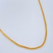 Cadena Franco 5.1gr / 60cm / +3 Oro 18K $