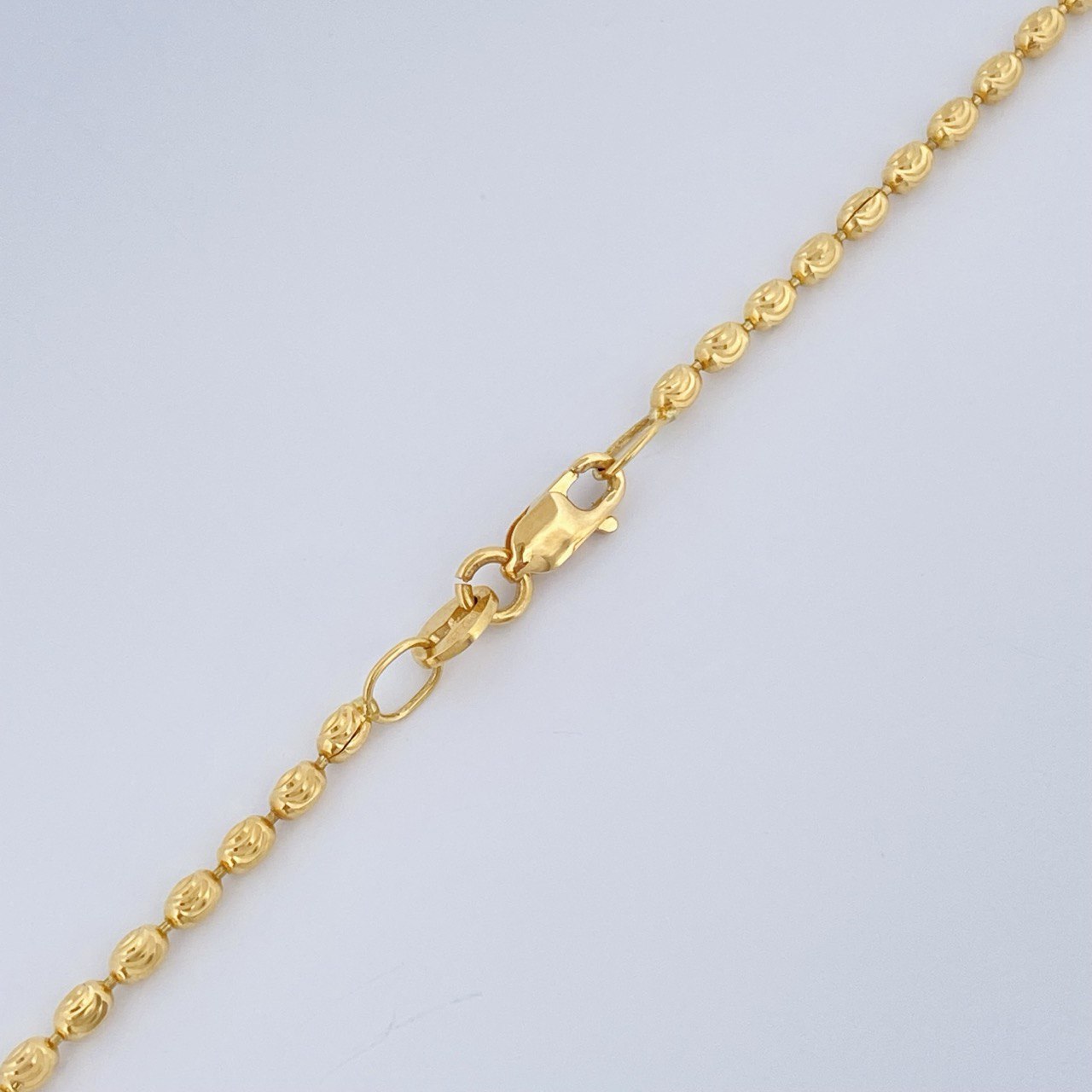 Cadena Militar 7.8gr / 60.5cm / +3 Oro 18K $