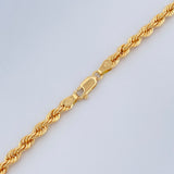 Cadena Lazo 16.8gr / 70cm / +3 Oro 18K $