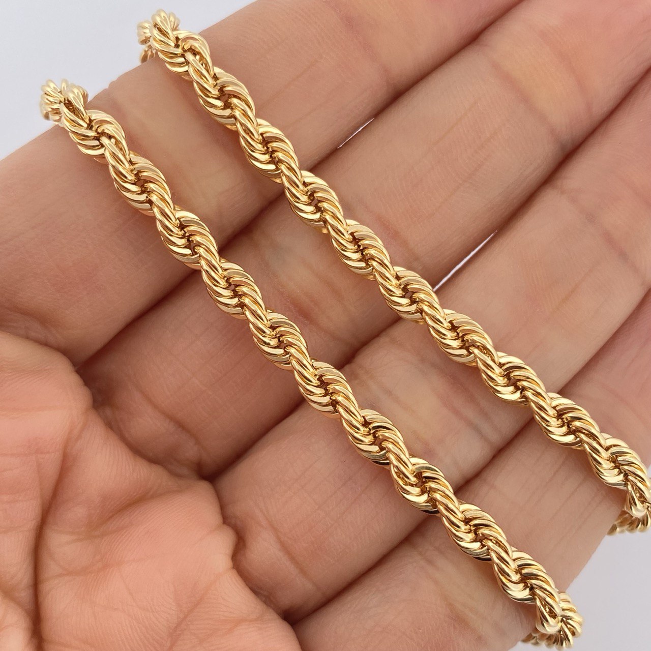 Cadena Lazo 16.8gr / 70cm / +3 Oro 18K $