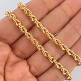 Cadena Lazo 16.8gr / 70cm / +3 Oro 18K $