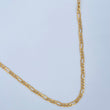 Cadena Figaro 6.2gr / 61cm / +1 Oro 18K $