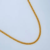 Cadena Franco 11.5gr / 60.3cm / +3 Oro 18K $