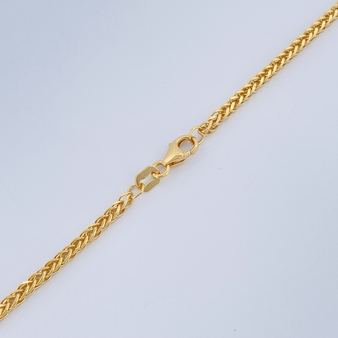 Cadena Franco 5.1gr / 60cm / +3 Oro 18K $
