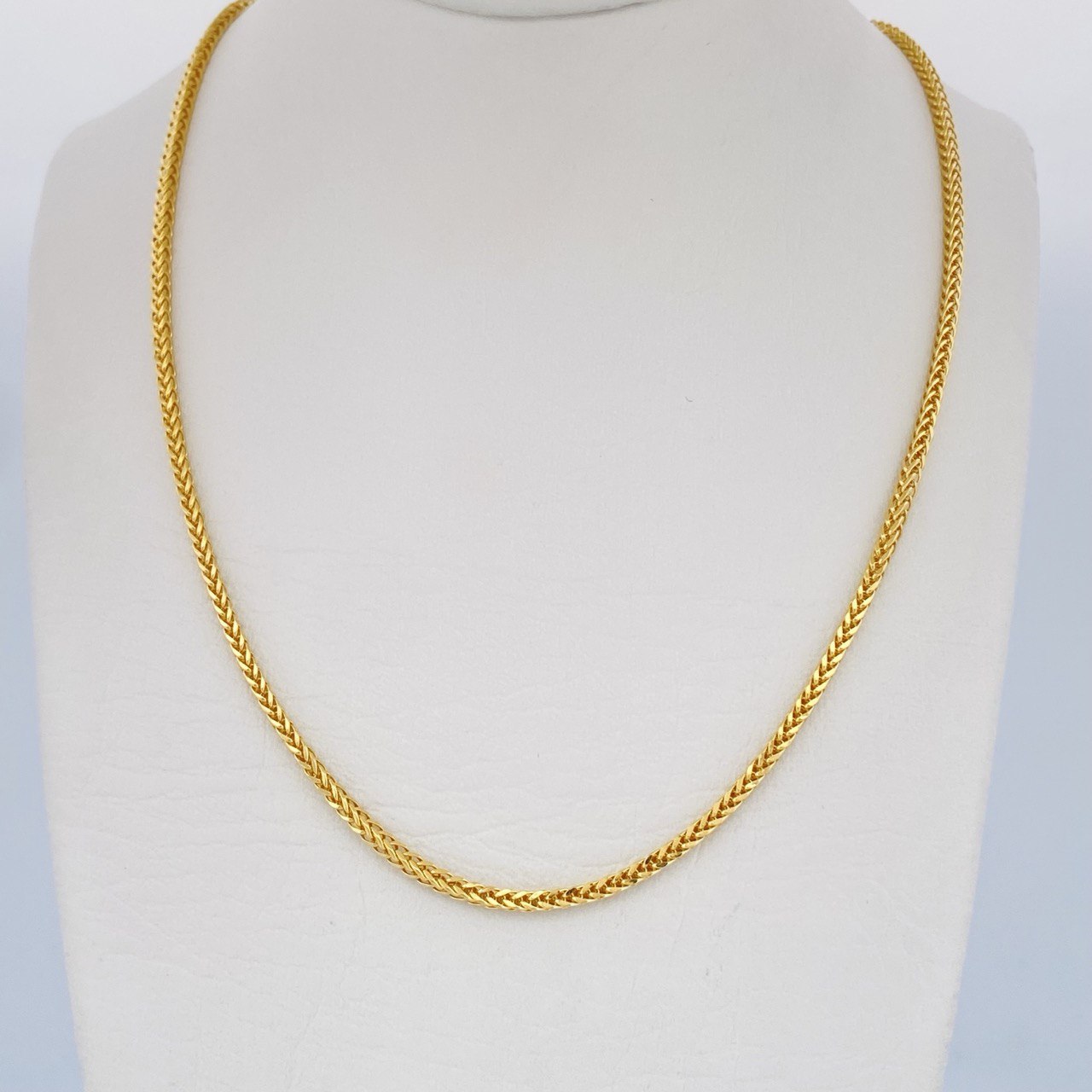 Cadena Franco 5.65gr / 60cm / +3 Oro 18K $