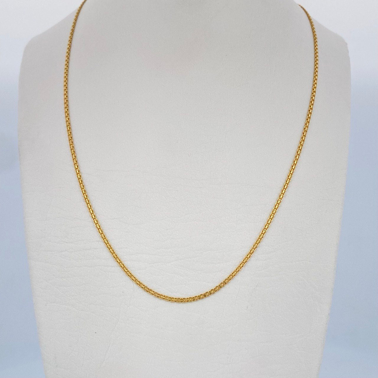 Cadena China 3gr / 61cm / +1 Oro 18K $