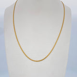 Cadena China 3gr / 61cm / +1 Oro 18K $