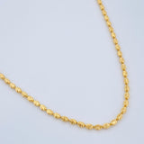 Cadena Militar 7.8gr / 60.5cm / +3 Oro 18K $