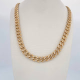 Cadena Cubana 43.9gr / 59cm / Oro 18K $