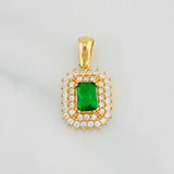 Dije Halo Destello 2.15g / 2cm Oro Amarillo 18K