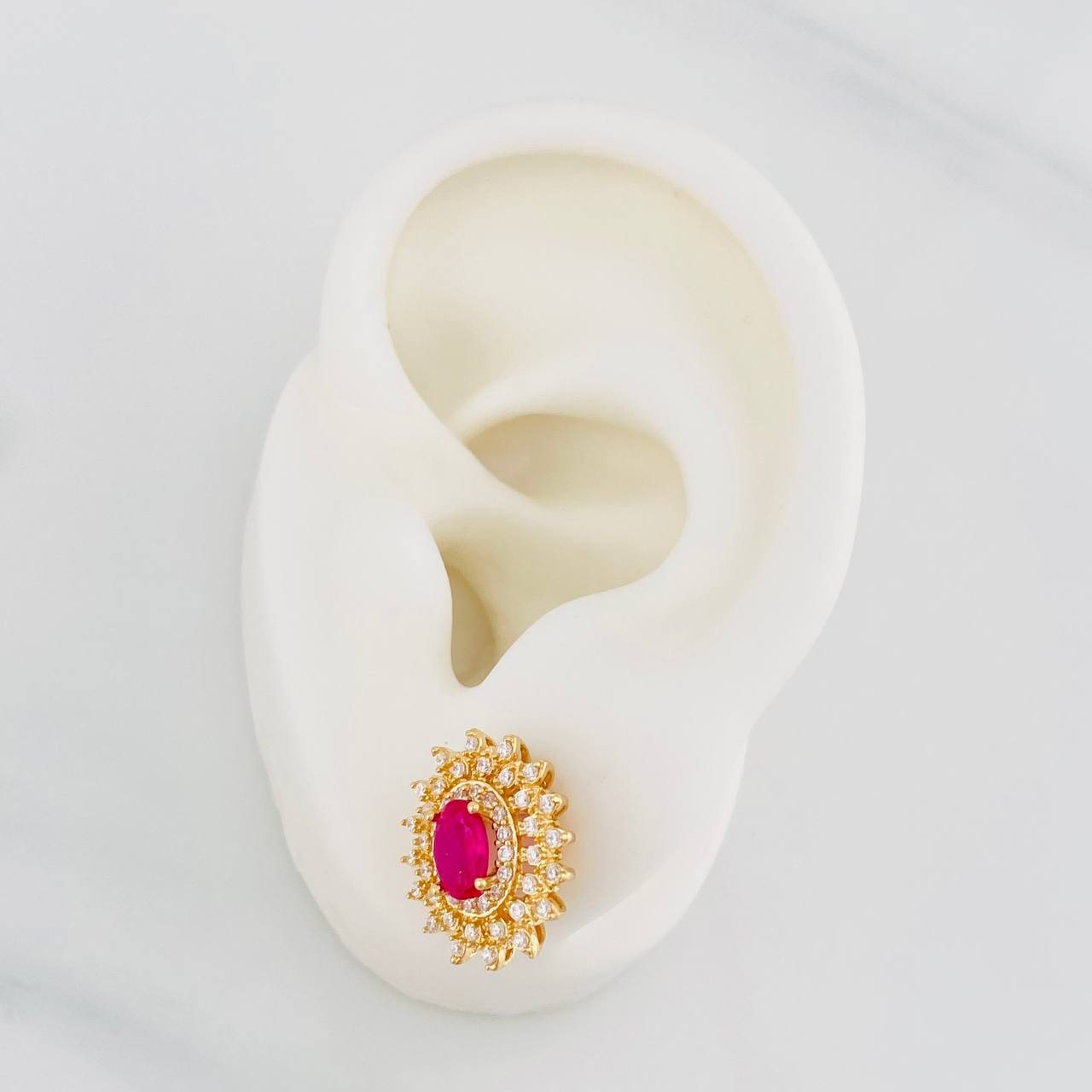 Topos Destello 4.2g / 12.74mm Oro Amarillo 18K