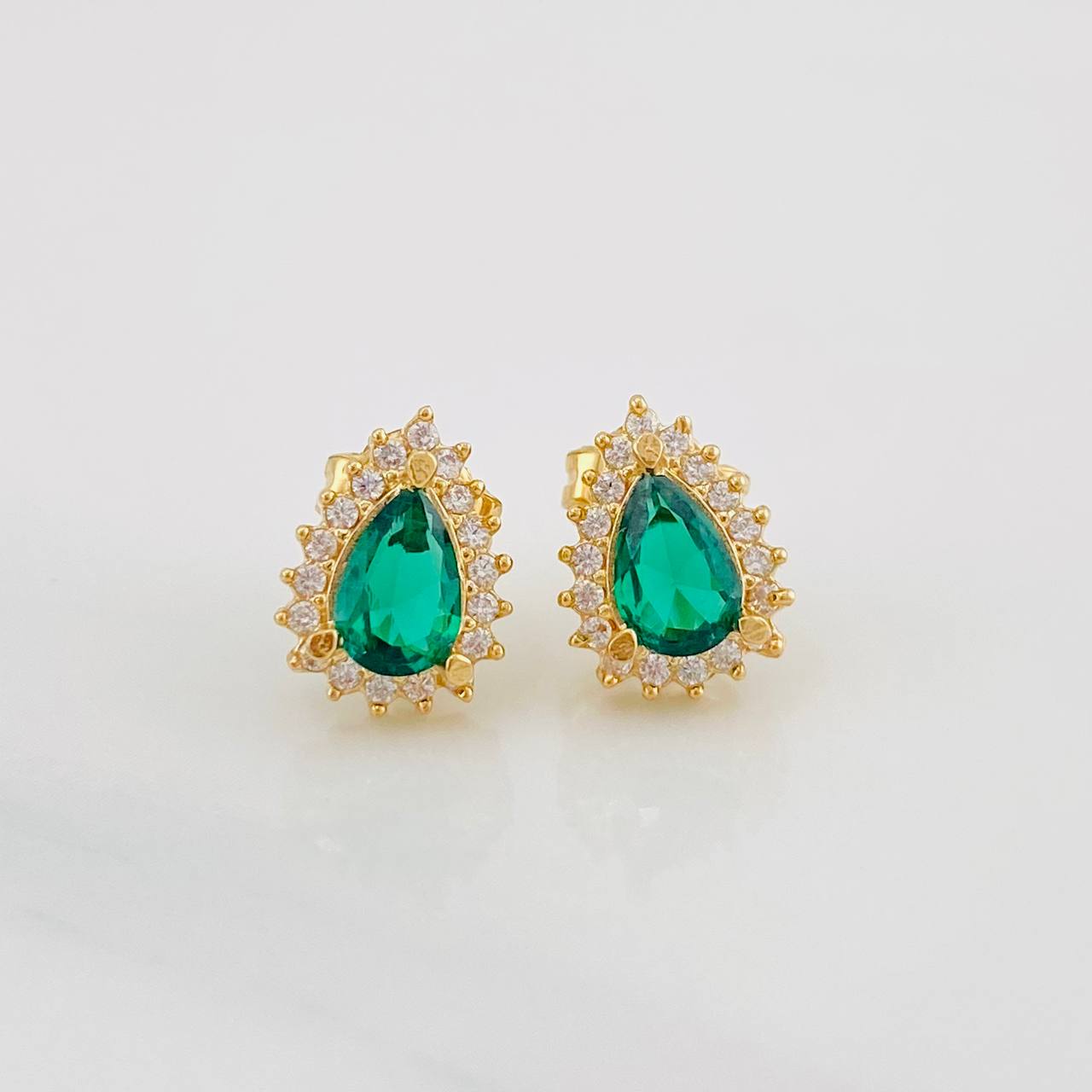 Topos Halo Gota 2.1g / 7.62mm Oro Amarillo 18K
