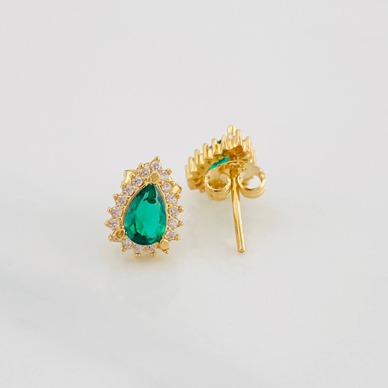 Topos Halo Gota 2.1g / 7.62mm Oro Amarillo 18K