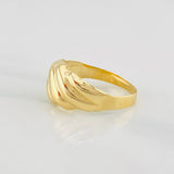 Anillo Olas 1.9g / T7 1/4 Oro Amarillo 18K
