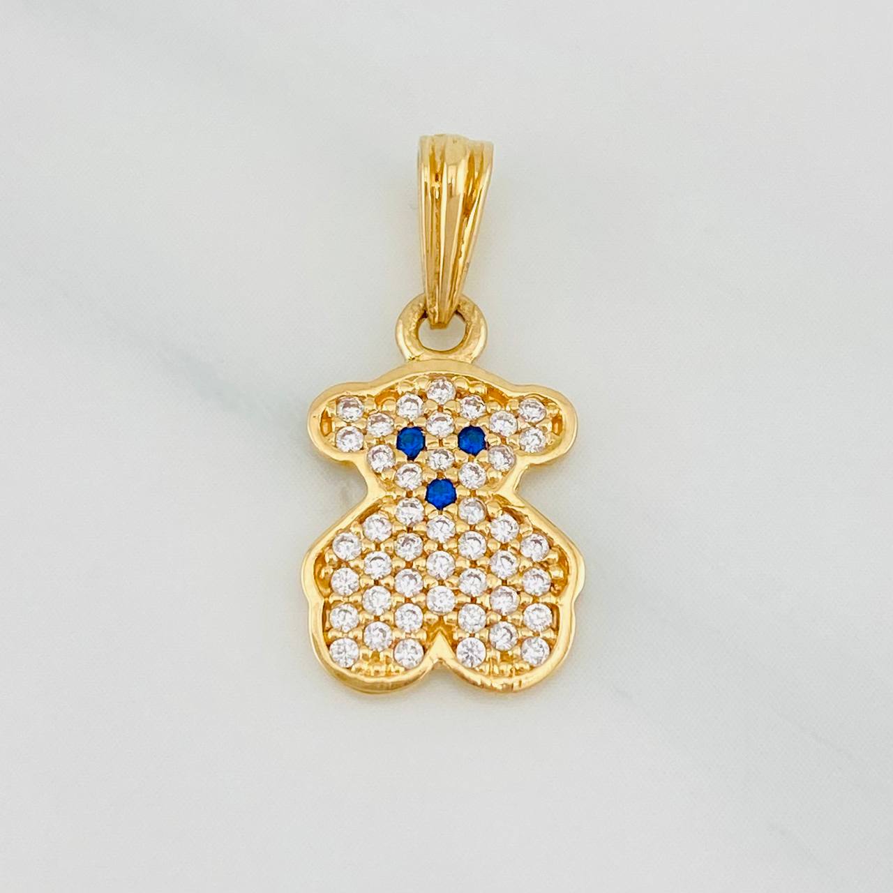 Dije Oso Ts 1.4g / 2cm Oro Amarillo 18K
