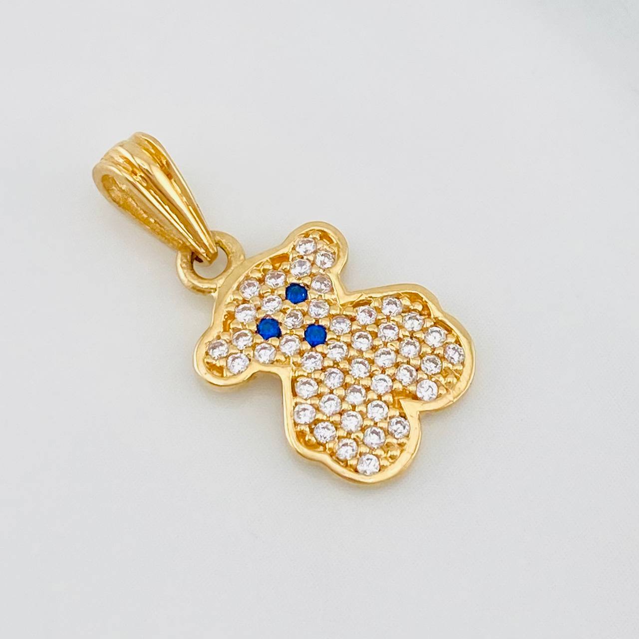 Dije Oso Ts 1.4g / 2cm Oro Amarillo 18K