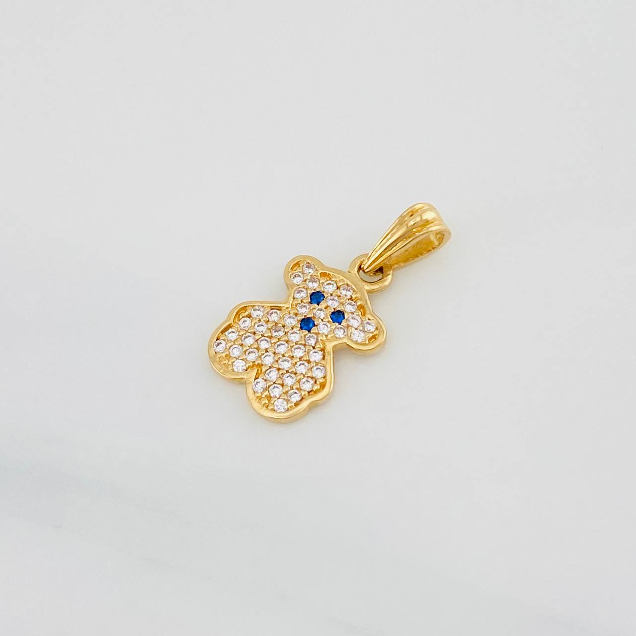 Dije Oso Ts 1.4g / 2cm Oro Amarillo 18K