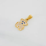 Dije Oso Ts 1.4g / 2cm Oro Amarillo 18K