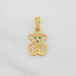 Dije Oso Ts 1.4g / 2cm Oro Amarillo 18K