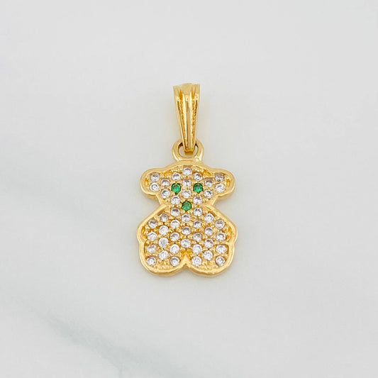 Dije Oso Ts 1.4g / 2cm Oro Amarillo 18K