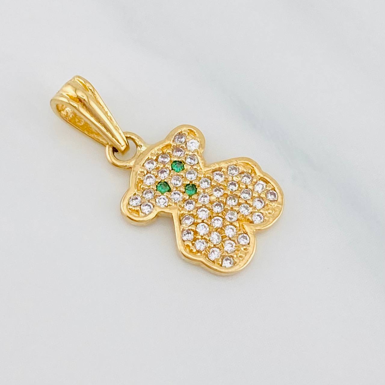 Dije Oso Ts 1.4g / 2cm Oro Amarillo 18K