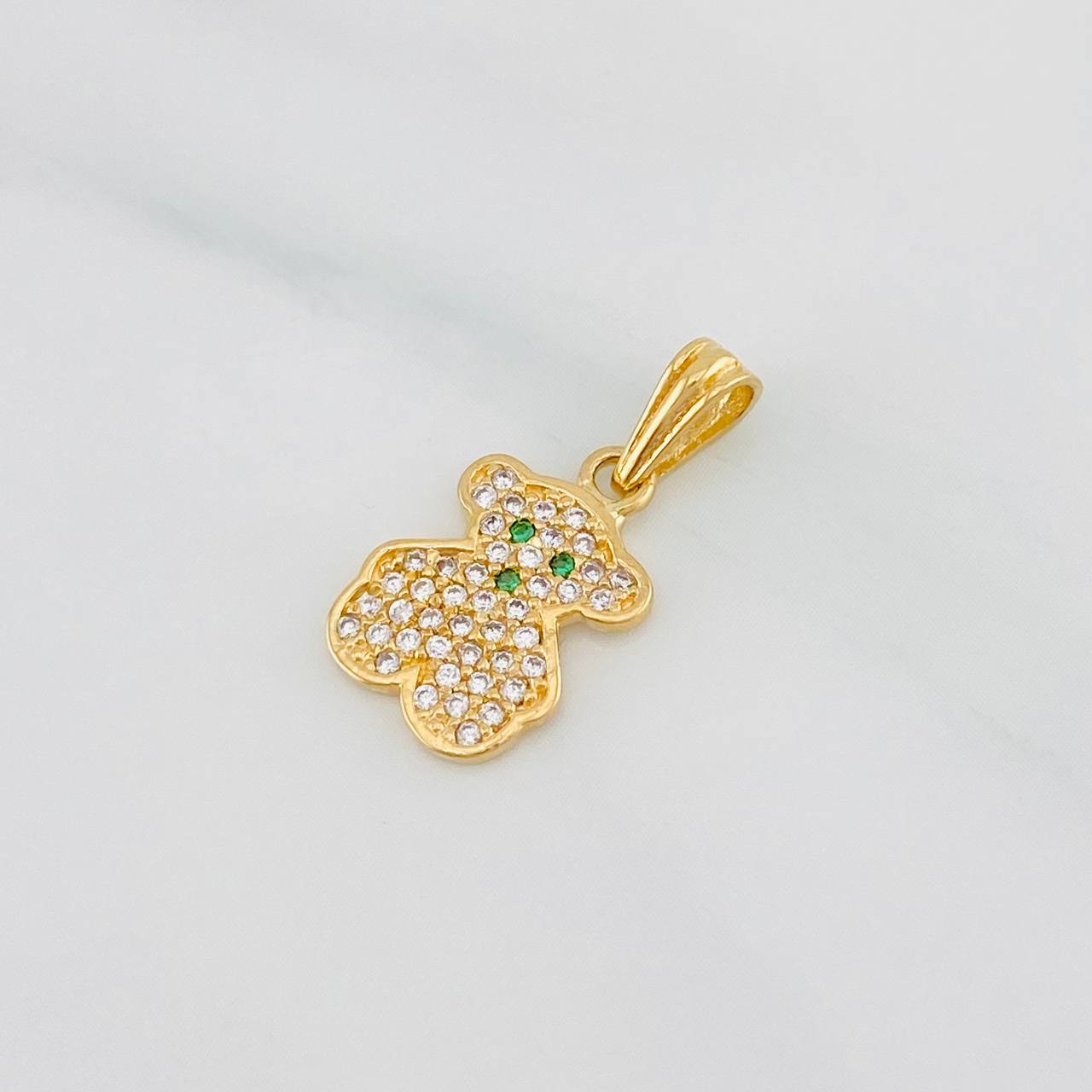 Dije Oso Ts 1.4g / 2cm Oro Amarillo 18K