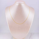Cadena China 3.95g / 60cm / 1.7mm Oro Amarillo 18K