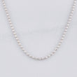 Cadena Militar Diamantada 8.35g / 60cm / 1.7mm Oro Blanco 18K