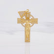 Dije Cruz Cristo Celta 14.15g / 6.5cm Oro Amarillo 18K