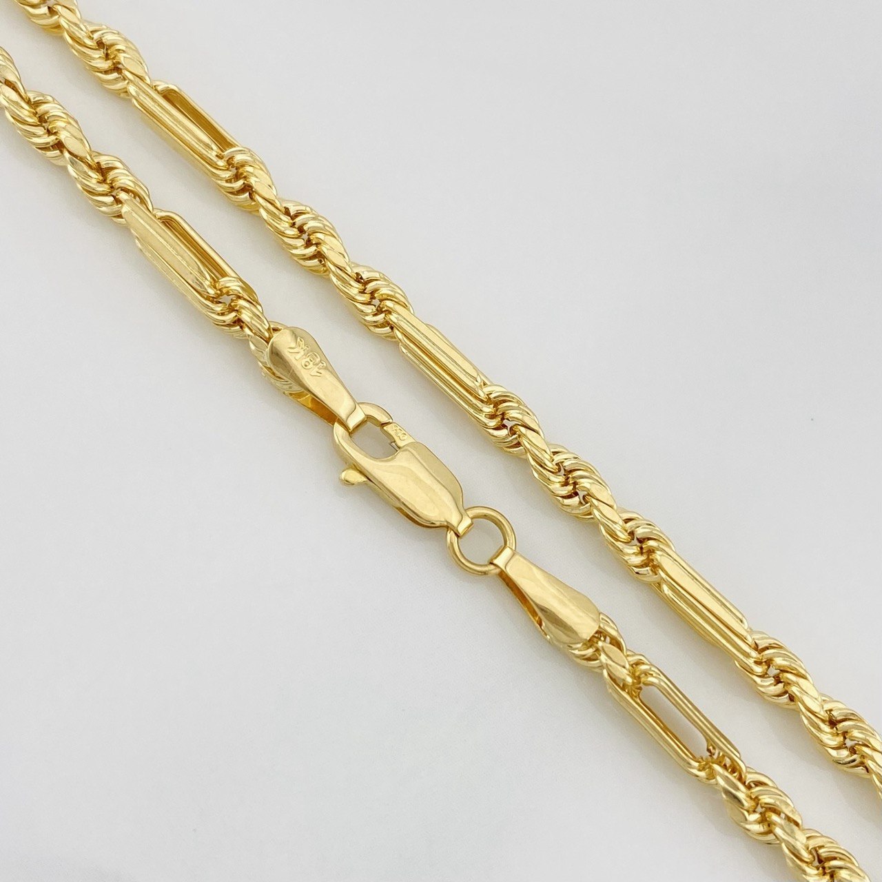 Cadena Lazo Especial 8.05g / 60cm / 3mm Oro Amarillo 18K