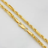 Cadena Lazo Especial 8.05g / 60cm / 3mm Oro Amarillo 18K