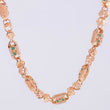 Cadena Rustico Barra 59.35g / 70cm / 5.9mm Oro Rosa 18K