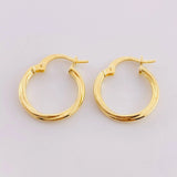 Candongas Arielle 0.9g / 1.5cm Oro Amarillo 18K
