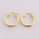 Candongas Arielle 1.3g / 2.2cm Oro Amarillo 18K