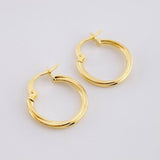 Candongas Arielle 1.15g / 1.9cm Oro Amarillo 18K