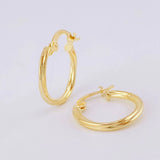 Candongas Arielle 0.9g / 1.5cm Oro Amarillo 18K
