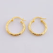 Candongas Maribel 1.25g / 1.9cm Oro Amarillo 18K
