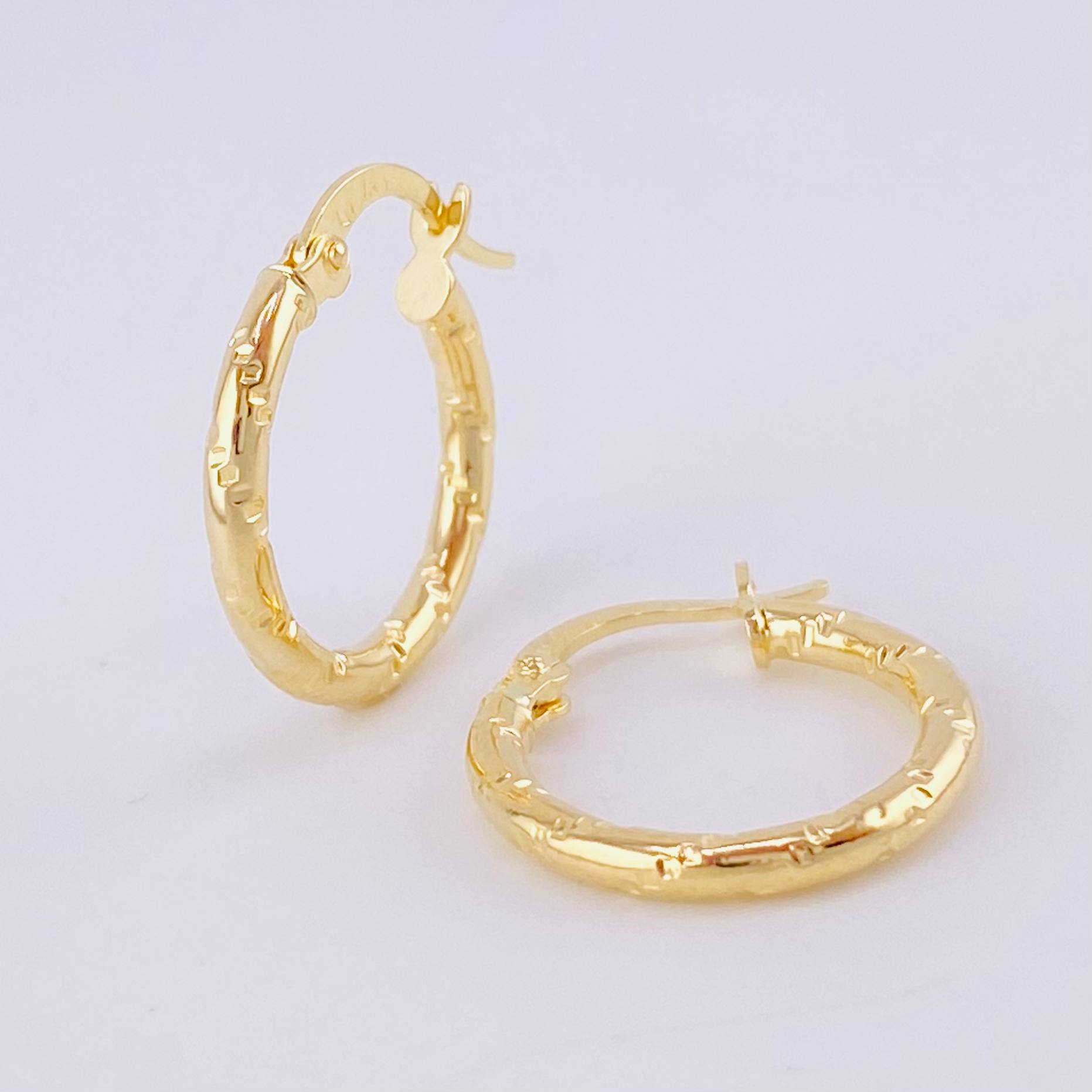 Candongas Maribel 1.25g / 1.9cm Oro Amarillo 18K