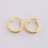 Candongas Arielle 1.05g / 1.5cm Oro Amarillo 18K