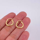Candongas Arielle 1.05g / 1.5cm Oro Amarillo 18K