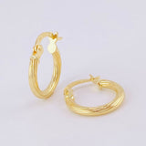 Candongas Arielle 1.05g / 1.5cm Oro Amarillo 18K