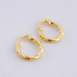 Candongas Bridget 1.05g / 1.6cm Oro Amarillo 18K