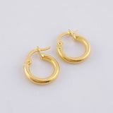Candongas Zion 1.1g / 1.5cm Oro Amarillo 18K