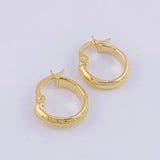 Candongas Burbuja 0.95g / 1.4cm Oro Amarillo 18K