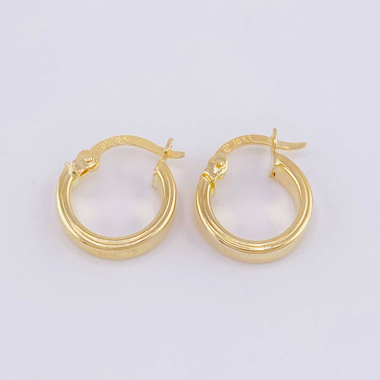 Candongas Fabi 1.3g / 1.5cm Oro Amarillo 18K