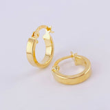 Candongas Fabi 1.2g / 1.5cm Oro Amarillo 18K