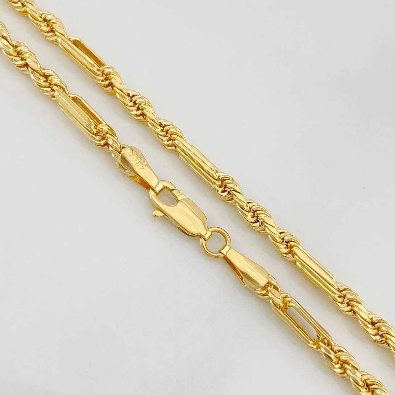 Cadena Lazo Especial 7.95g / 60cm / 3mm Oro Amarillo 18K